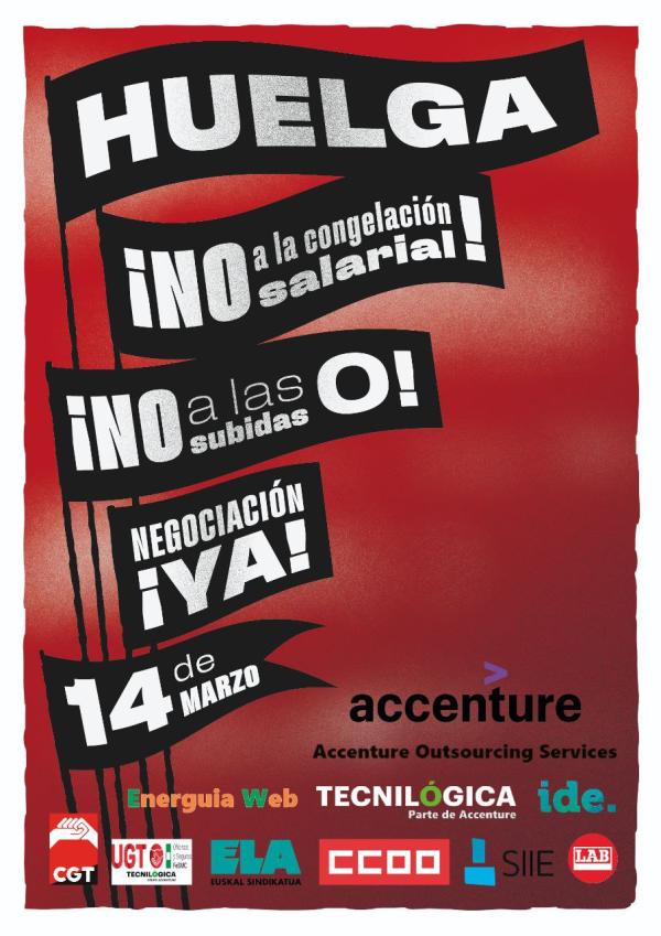 Vuelve la huelga al Grupo Accenture