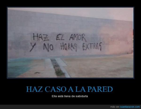 Haz el amor y no horas extra