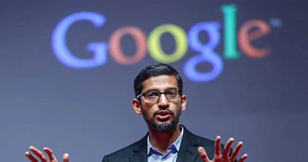 El CEO de Google explicando que van a realizar 12.000 despidos