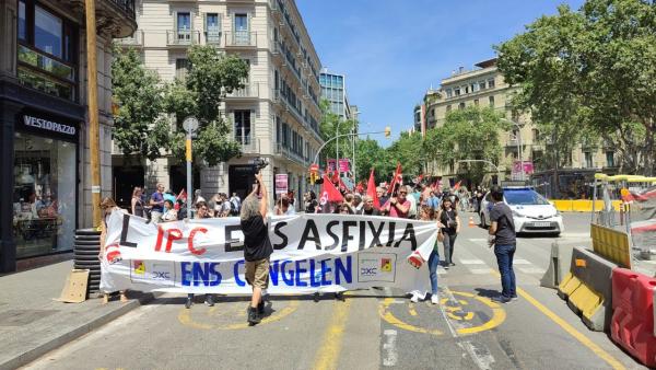 Manifestación en Barcelona